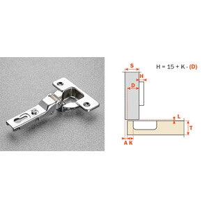 SALICE CERNIERA FRIGORIFERO C2ABF99 COLLO 0- 50,0 pz