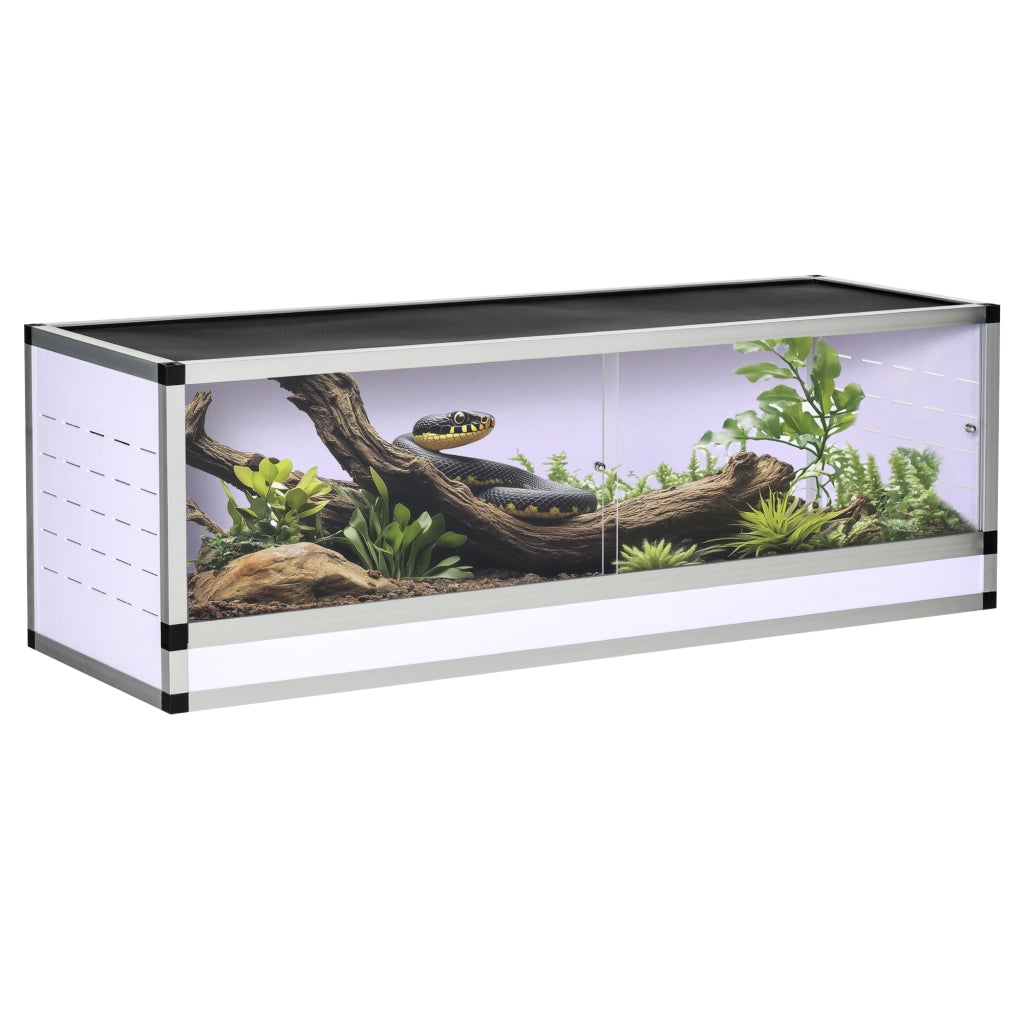 Terrario in acrilico per rettili ¨C Minimal ¨C 120x40x40 cm