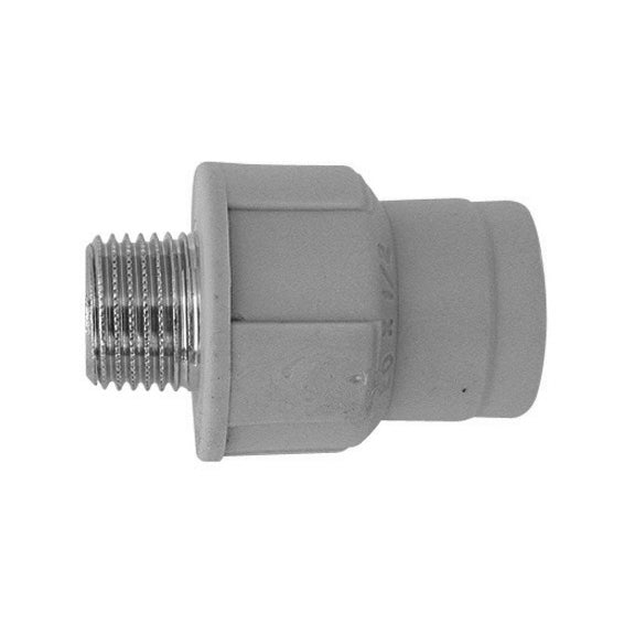 RACCORDO FILETTATO MASCHIO IN POLIPROPILENE- 1/2 x Diam. 20- DH- pezzi 1