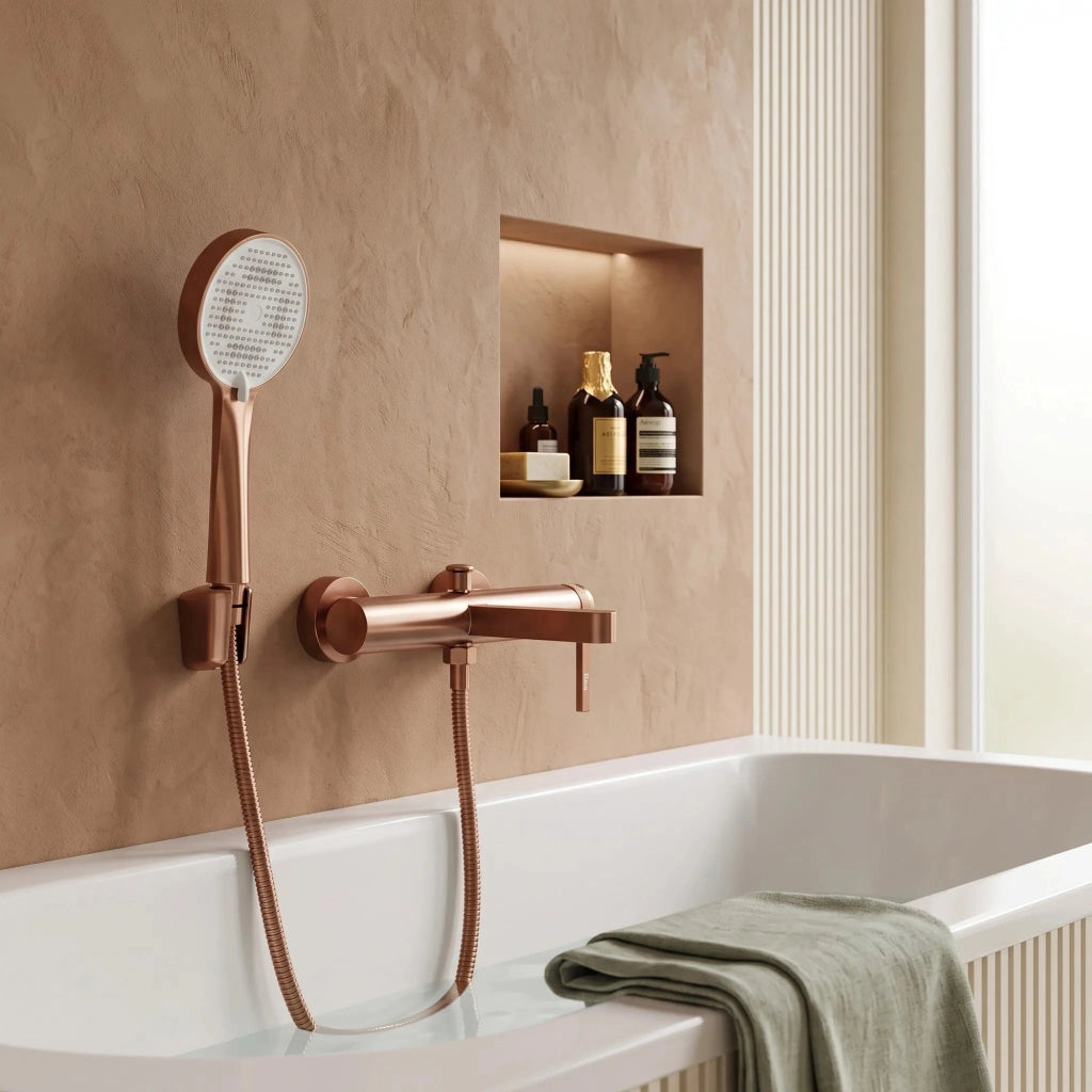 Rubinetto Da Vasca Rea Grace Brush Copper