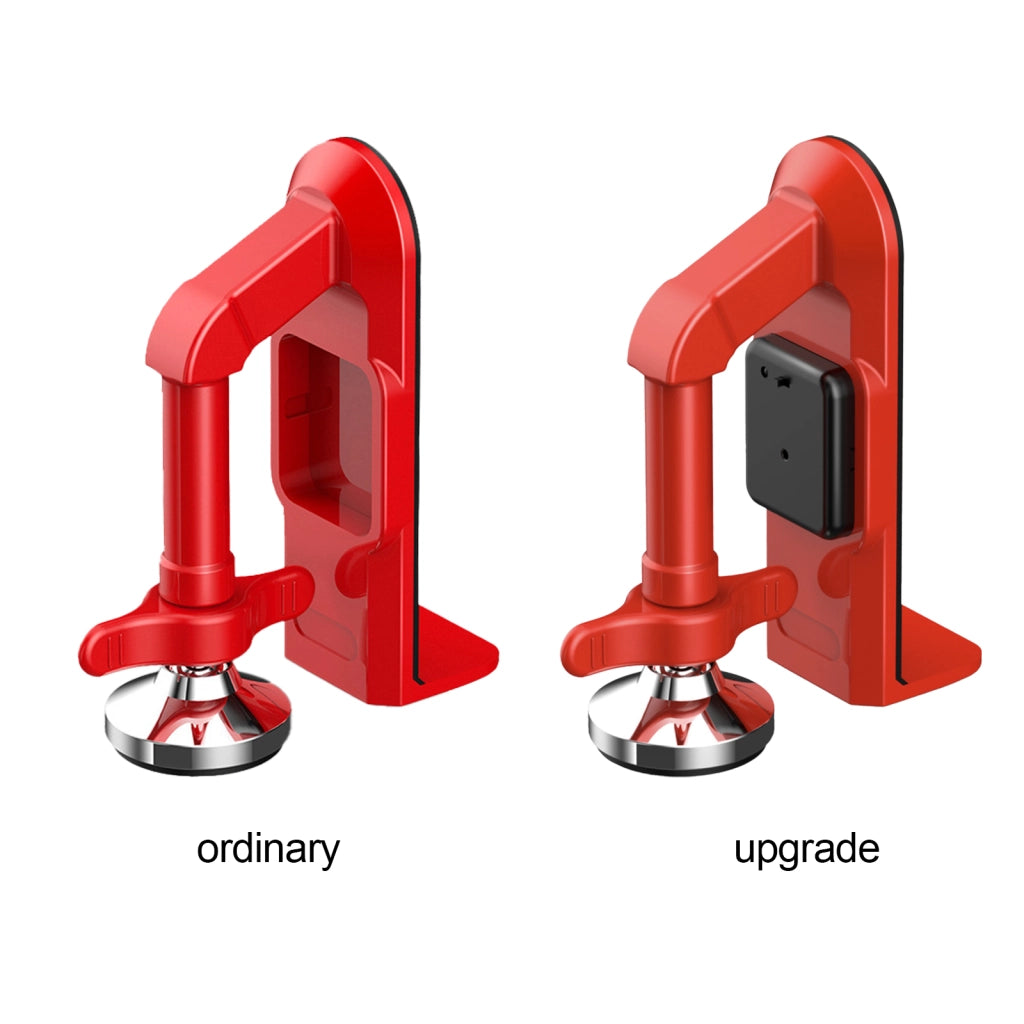 Blocco porta portatile con allarme 80 dB, rosso