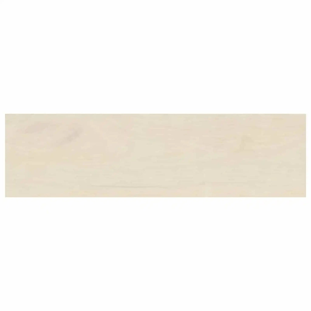 Gradini per Scale 4 pz 100 x 25 x 2 cm Bianco 3449312