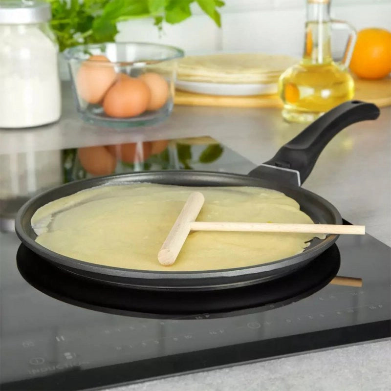 Kinghoff KH-3861 Teglia per pancake in teflon antiaderente da 26 cm