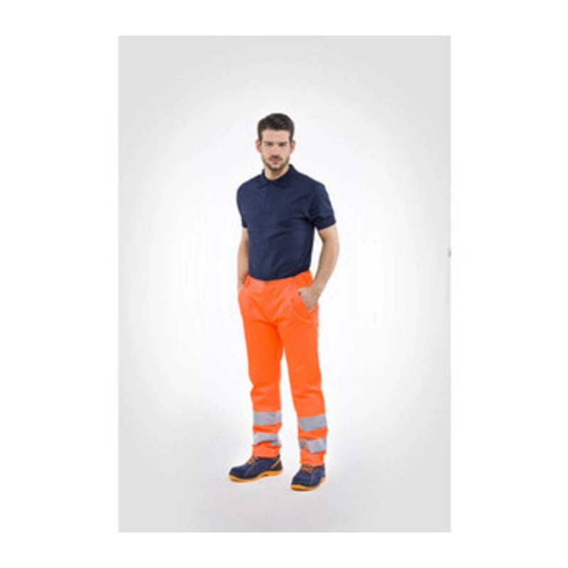 PANTALONE ALTA VISIBILIT ARANCIO TG. XL- 1,0 pz