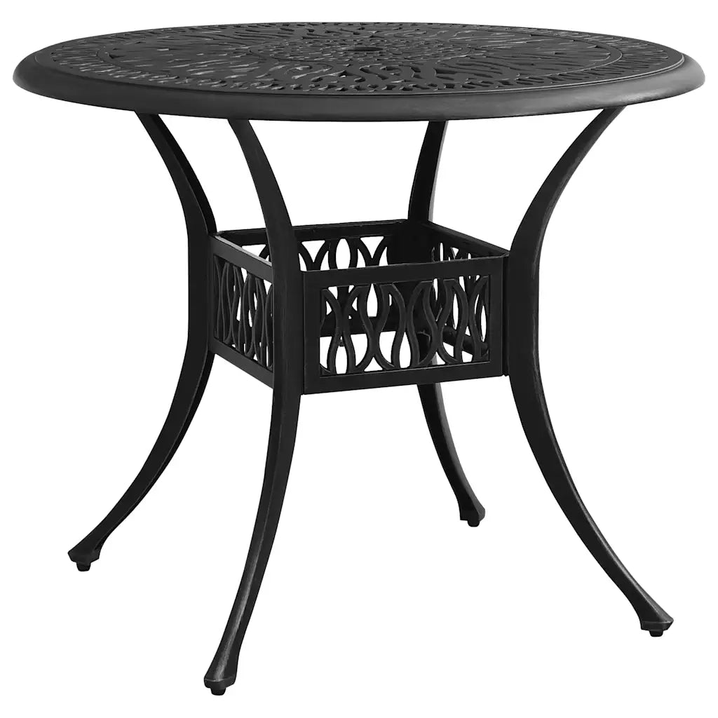 Set da Bistrot 5 pz in Alluminio Pressofuso Nero 3070602