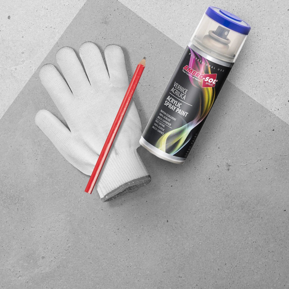 BOMBOLETTA SPRAY ACRILICO UNIVERSALE 400 ML Verde menta - 6 pezzi- AMBROSOL