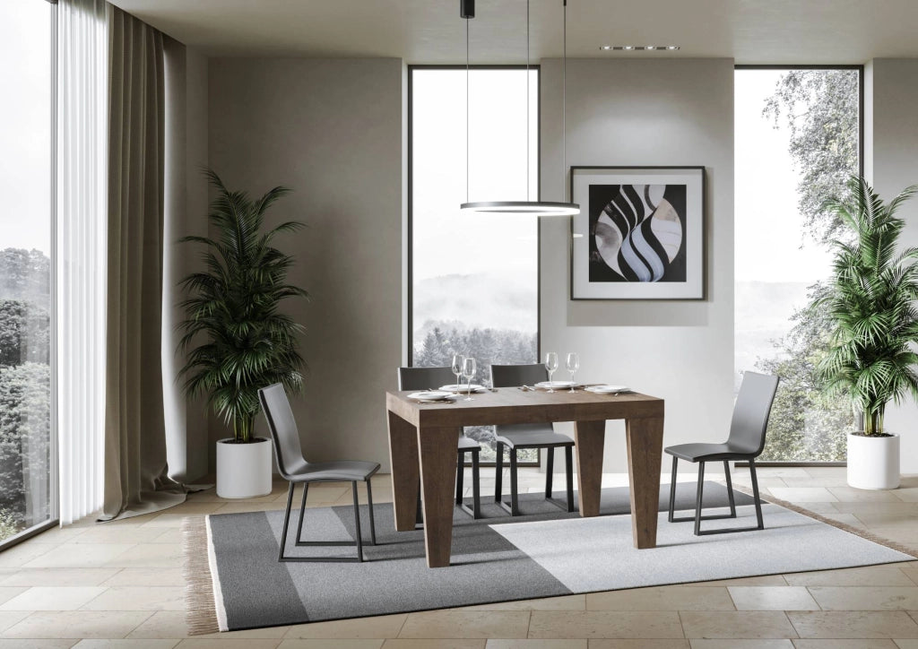 Tavolo Allungabile 140/400x90x77 cm Spimbo Noce
