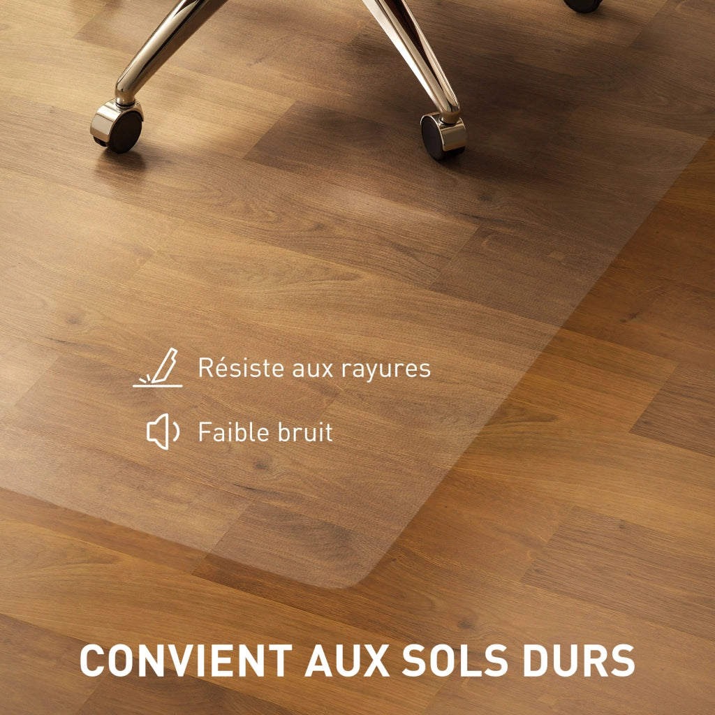 Tappeto per sedia da ufficio ¨C zephmum ¨C 100x150cm trasparente