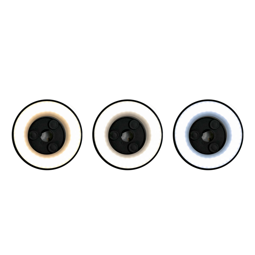 Applique esterno disco nero Ø25 LED 15W IP65 CCT