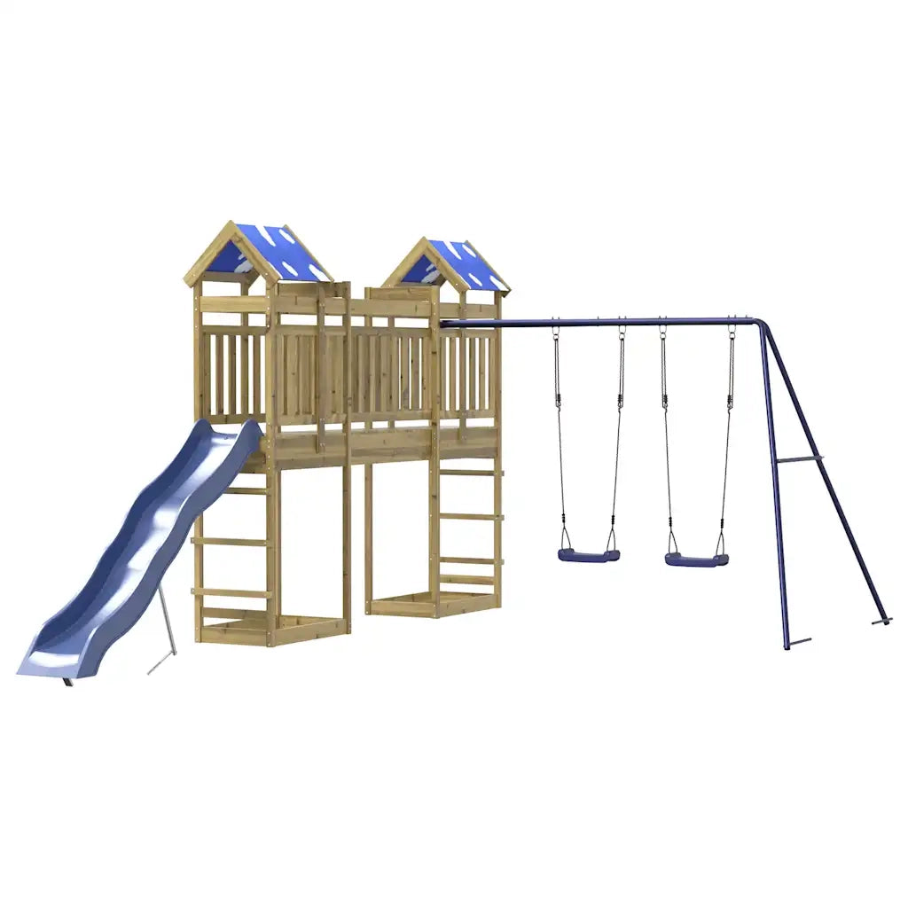 Set da Gioco da Esterno in Legno di Pino Impregnato 3279108