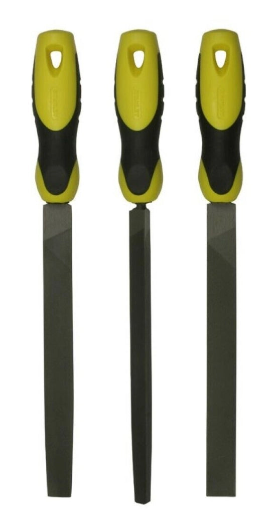 Set 3 Lime Parallela Mezz Triangolo Da 200 Mm Stanley - Swk Stanley