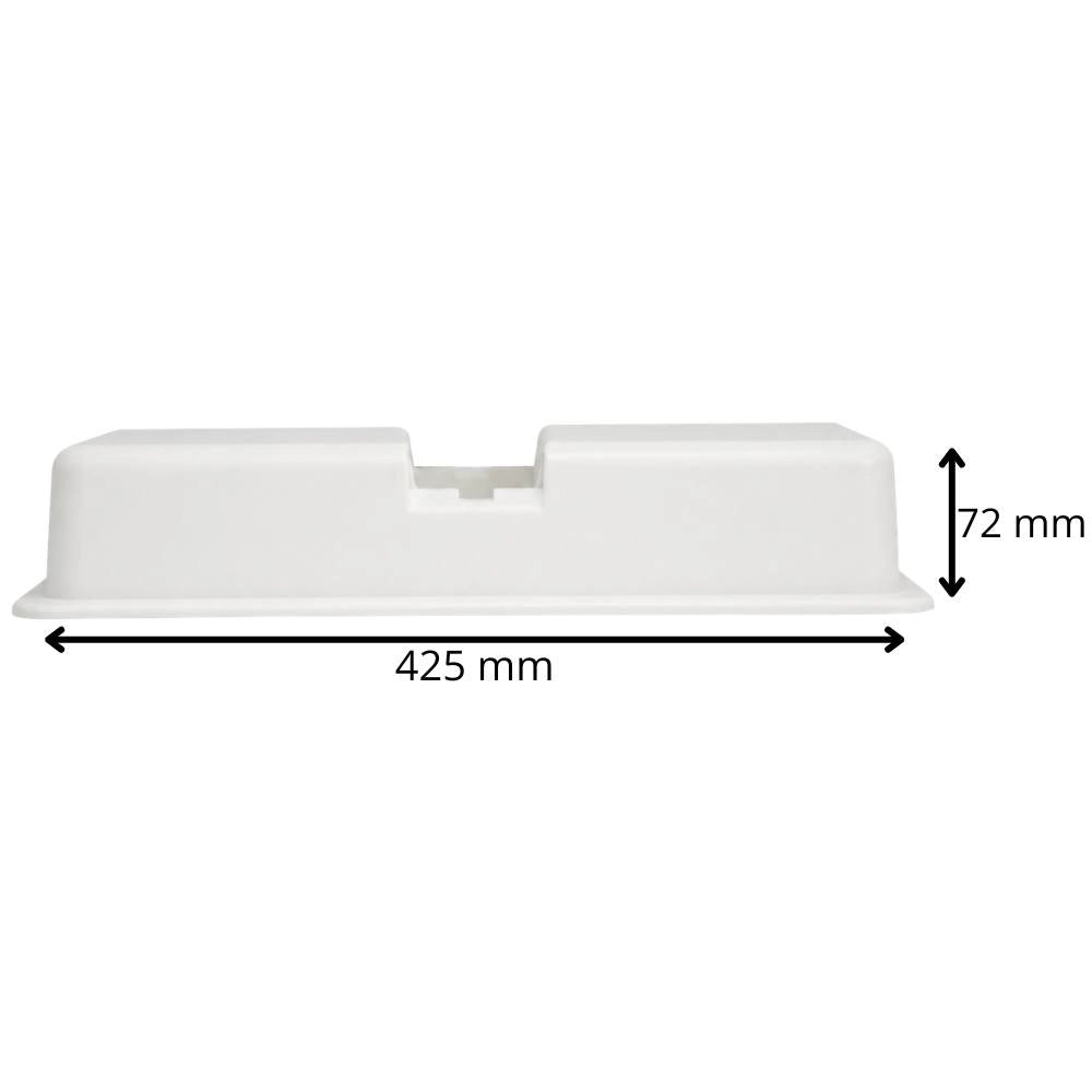 Coppia basette per condizionatori 420x120 mm portata 320 kg