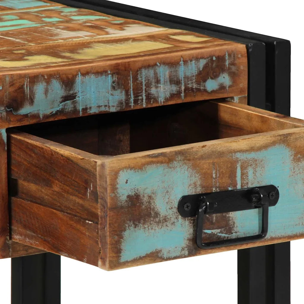 Armadio da Notte 40 x 40 x 50 cm Legno Recuperato Massello 4016702
