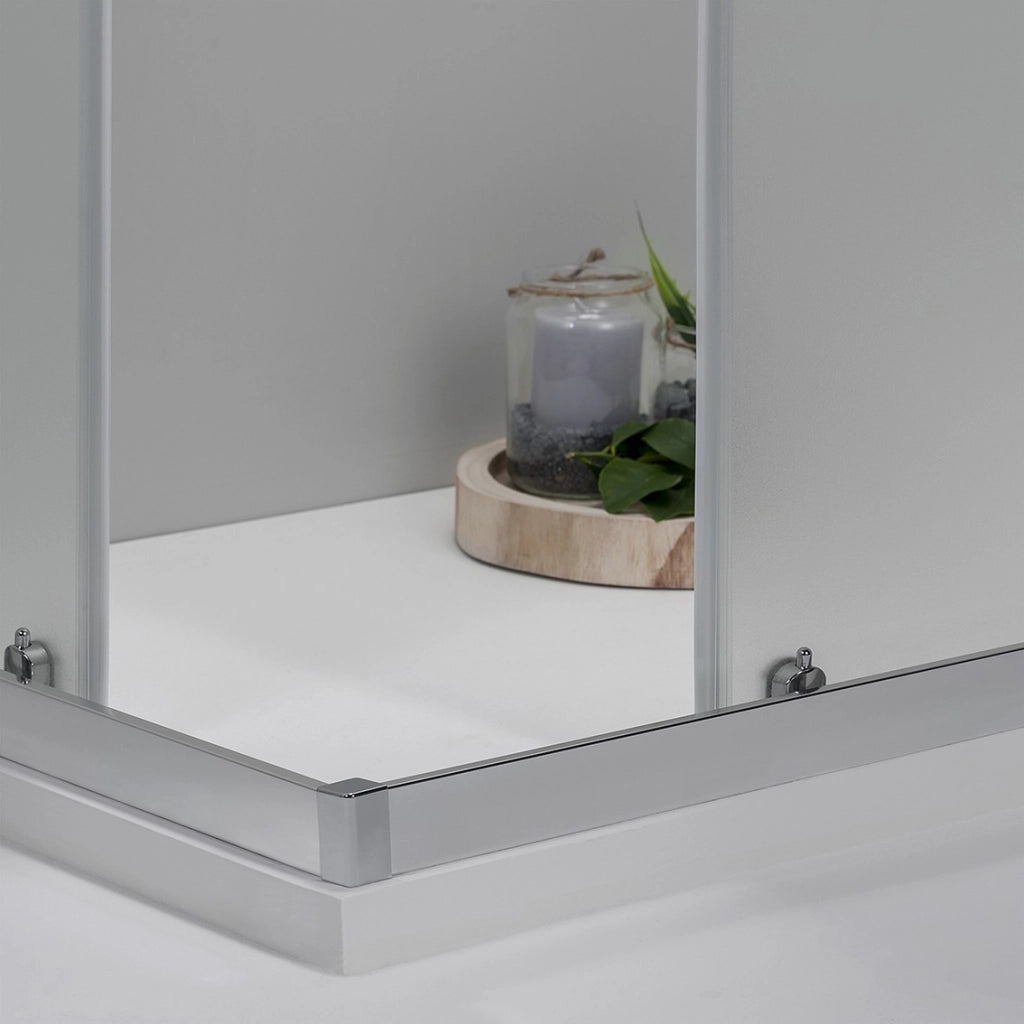 BOX DOCCIA ELITE ANGOLARE 70x100 CM SCORREVOLE OPACO