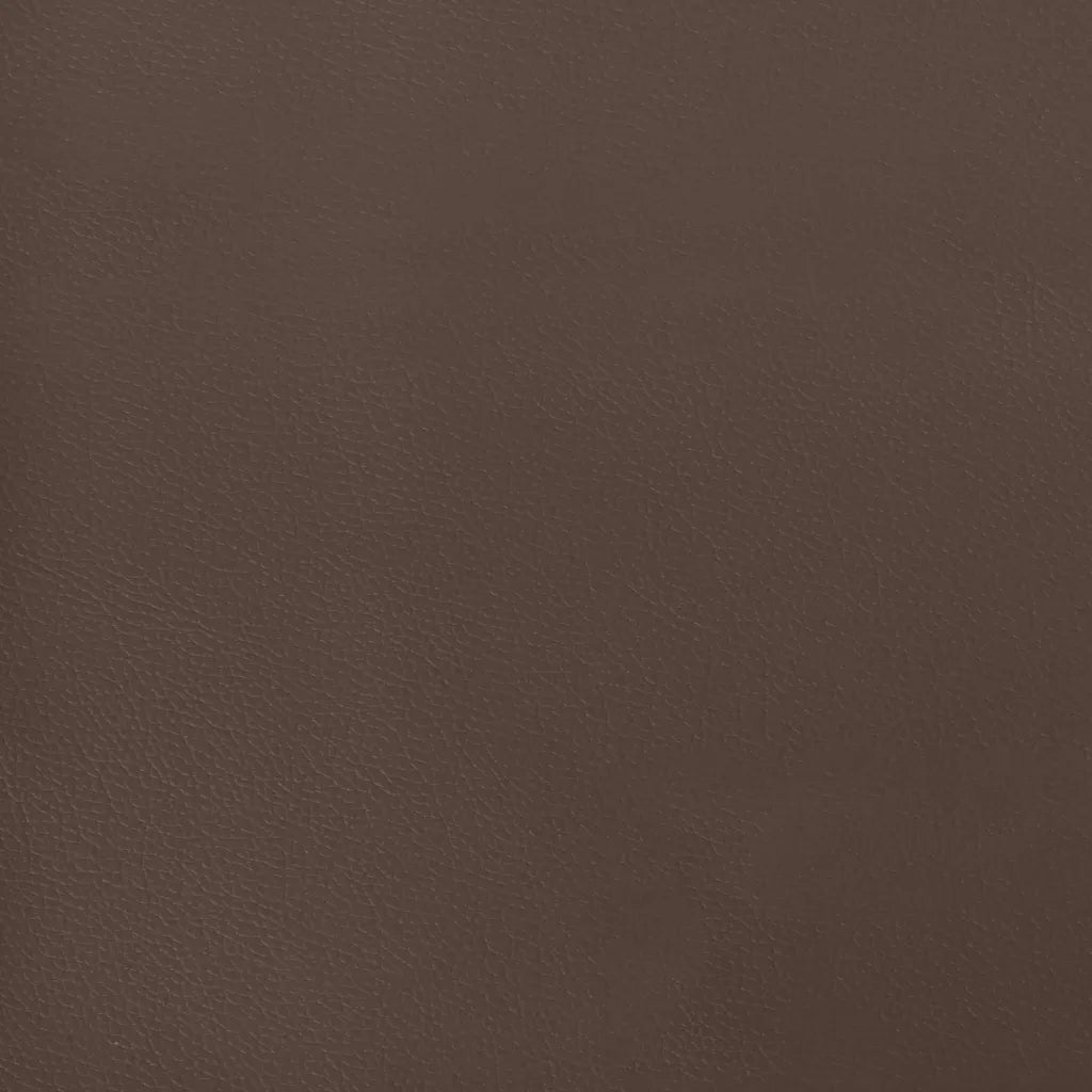 Testiera Marrone 80x5x78/88 cm in Similpelle