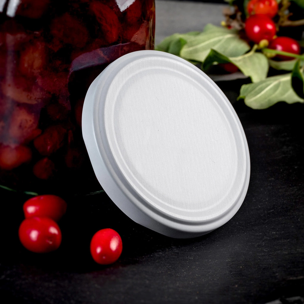 KADAX 10 pezzi Barattoli da 40 ml per miele, conserve, marmellata, tappi e coperchi Fi 43