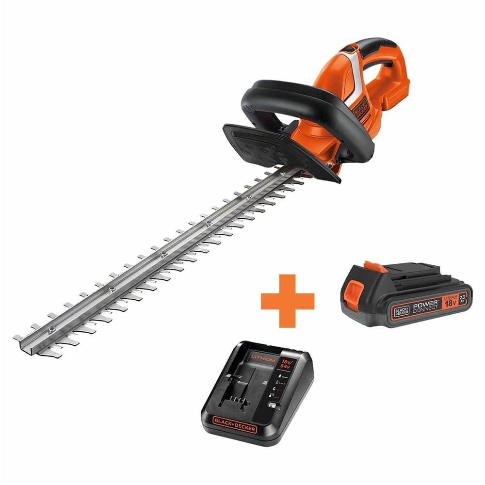 Tagliasiepi a Batteria Black+Decker GTC1845L20-QW 18V 2,0Ah – Lama 45 cm