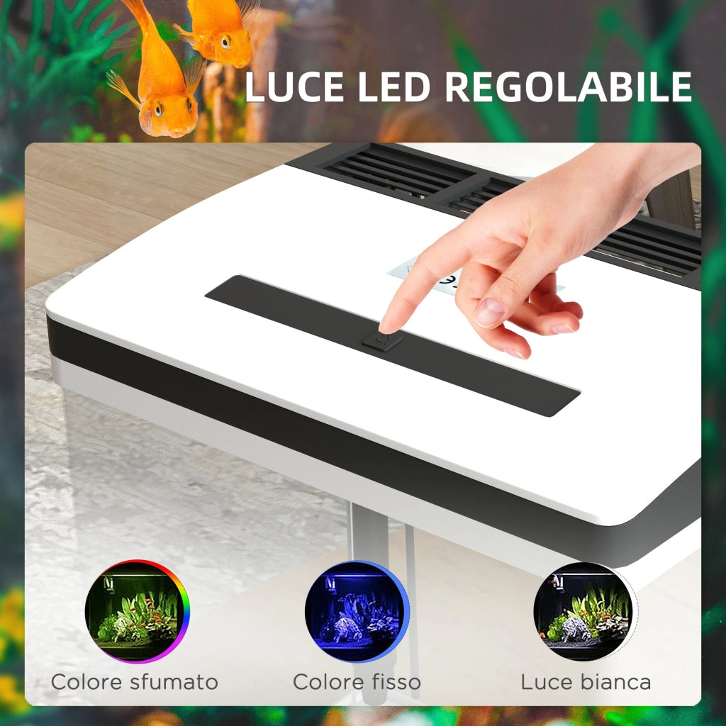 Acquario LED 13L ¨C Minimal ¨C 29x20x30.5 cm