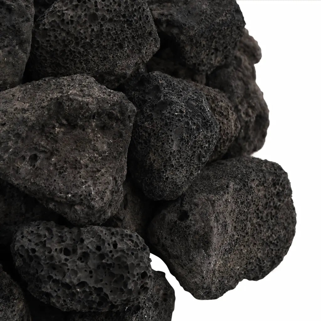 Rocce Vulcaniche 25 kg Nere 3-5 cm 155320