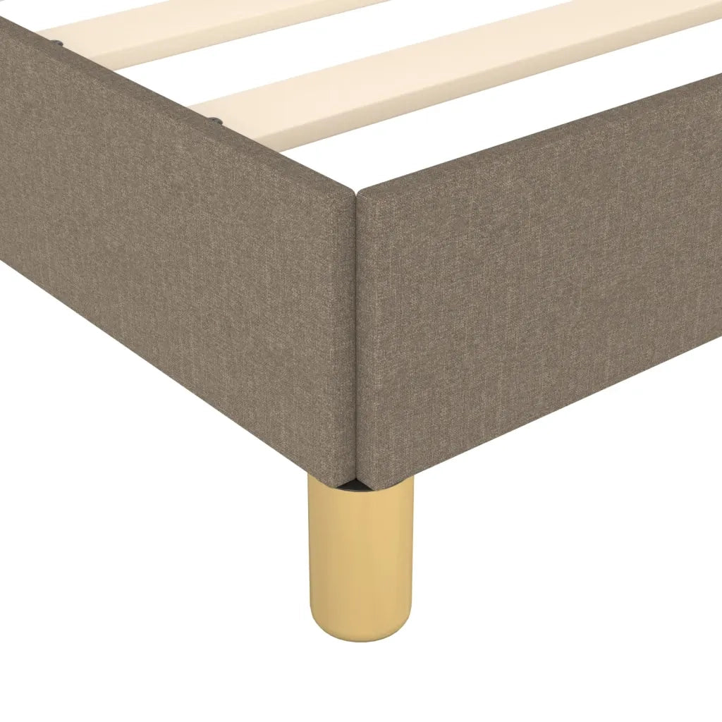 Giroletto senza Materasso Tortora 100x200 cm in Tessuto 347145