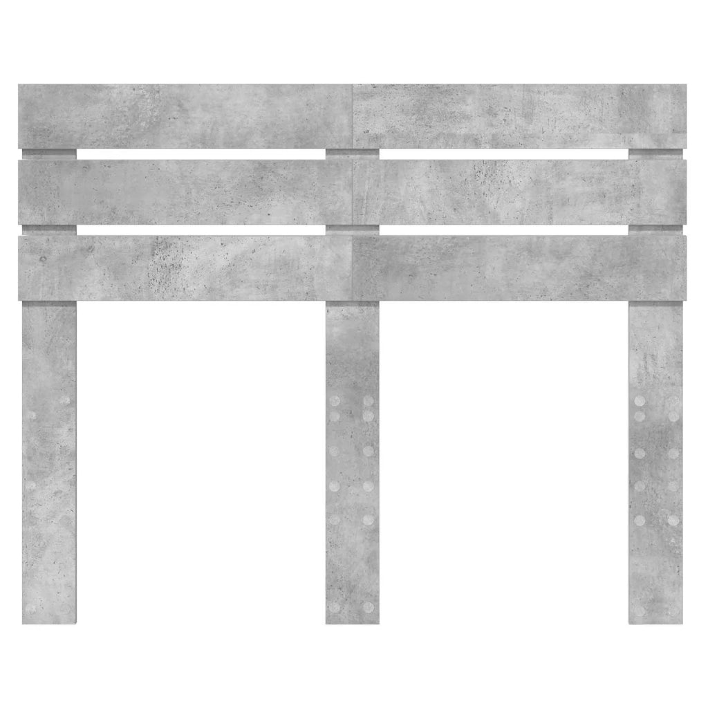 Testiera | Testata Grigio cemento Legno multistrato