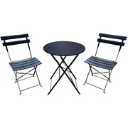 SET BISTRO GIOTTO NERO SAT FS460- 1,0 pz
