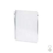 SCHIENALE PER CASSETTA PROTEZIONE GAS- Bianco cm 50 x 40- DK- pezzi 1