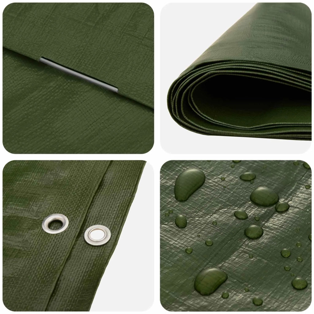 Telo con Occhielli Verde 3 x 5 m 180 gsm PE 42039354