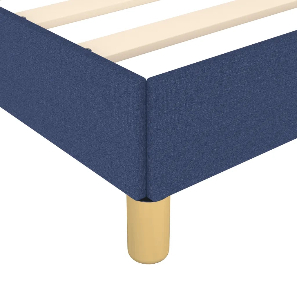 Giroletto senza Materasso Blu 120x200 cm in Tessuto 347155
