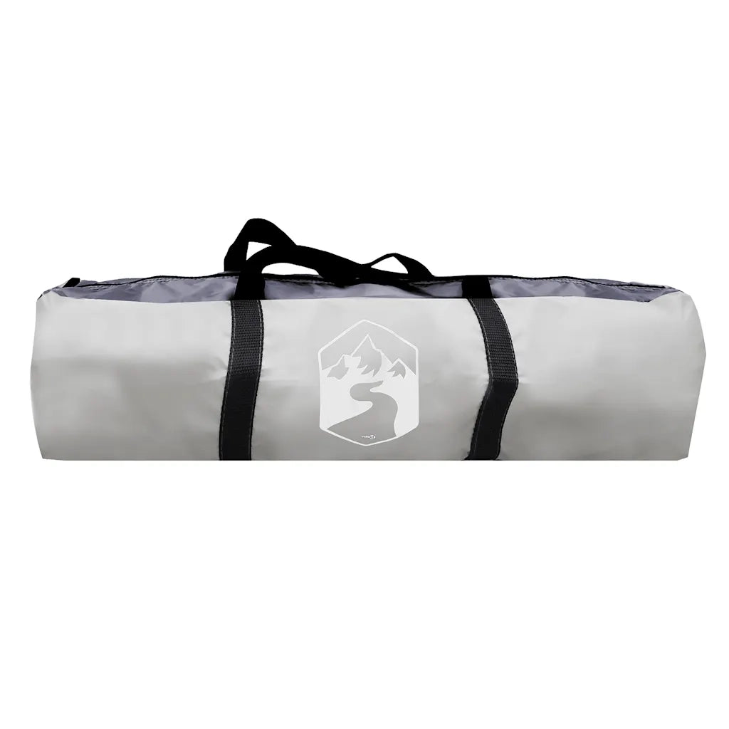 Tenda per Feste Bianca e Grigia Impermeabile 94572