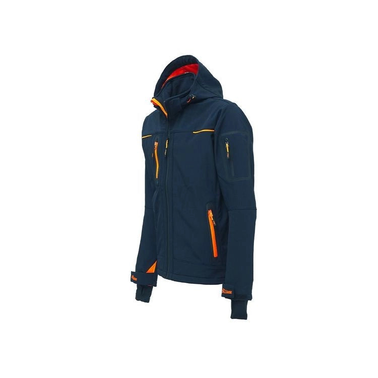 Giubbotto Soft Shell Space Upower Blue Xl