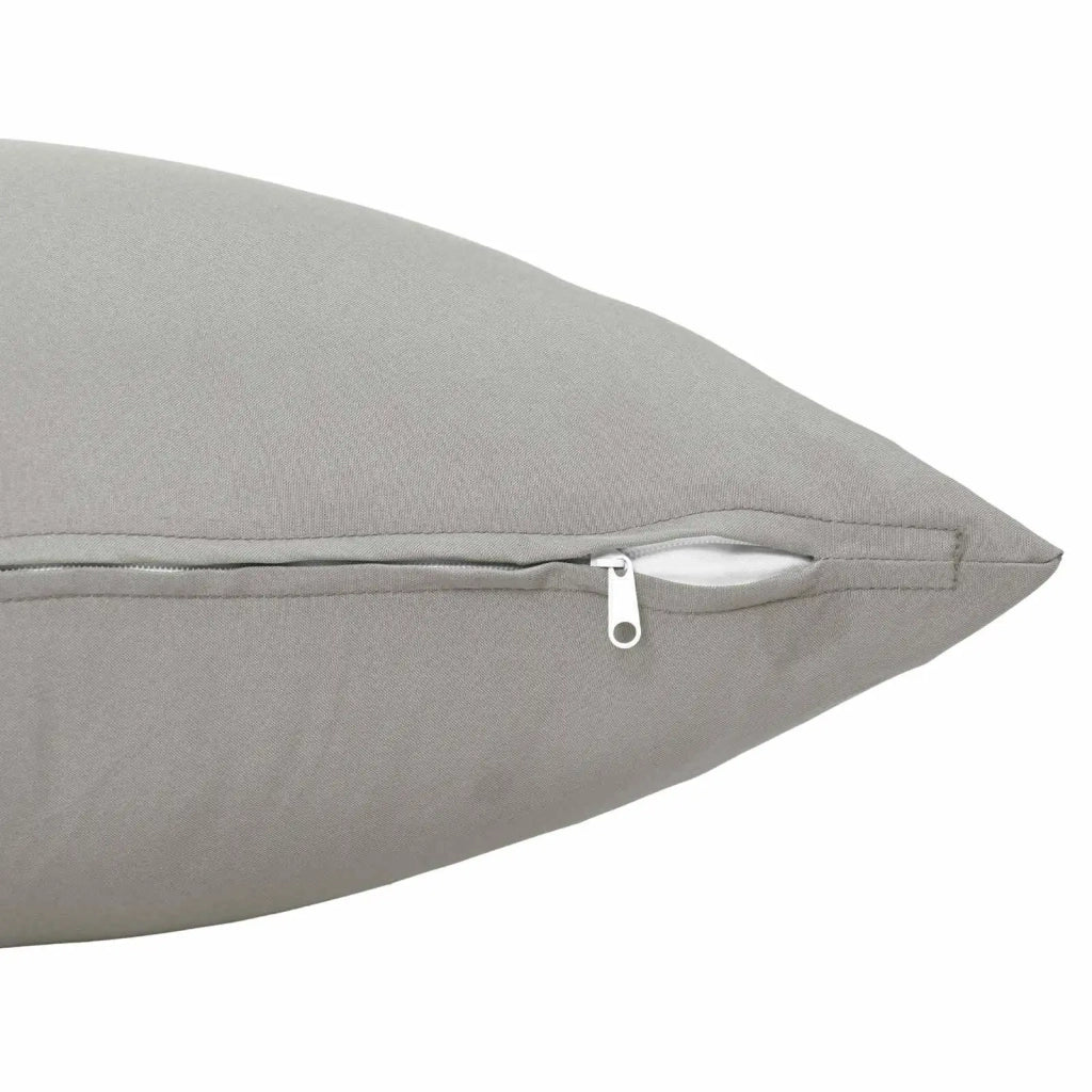 Cuscino con cuscino HEERLEN 2 pz Grigio Poliestere 927139