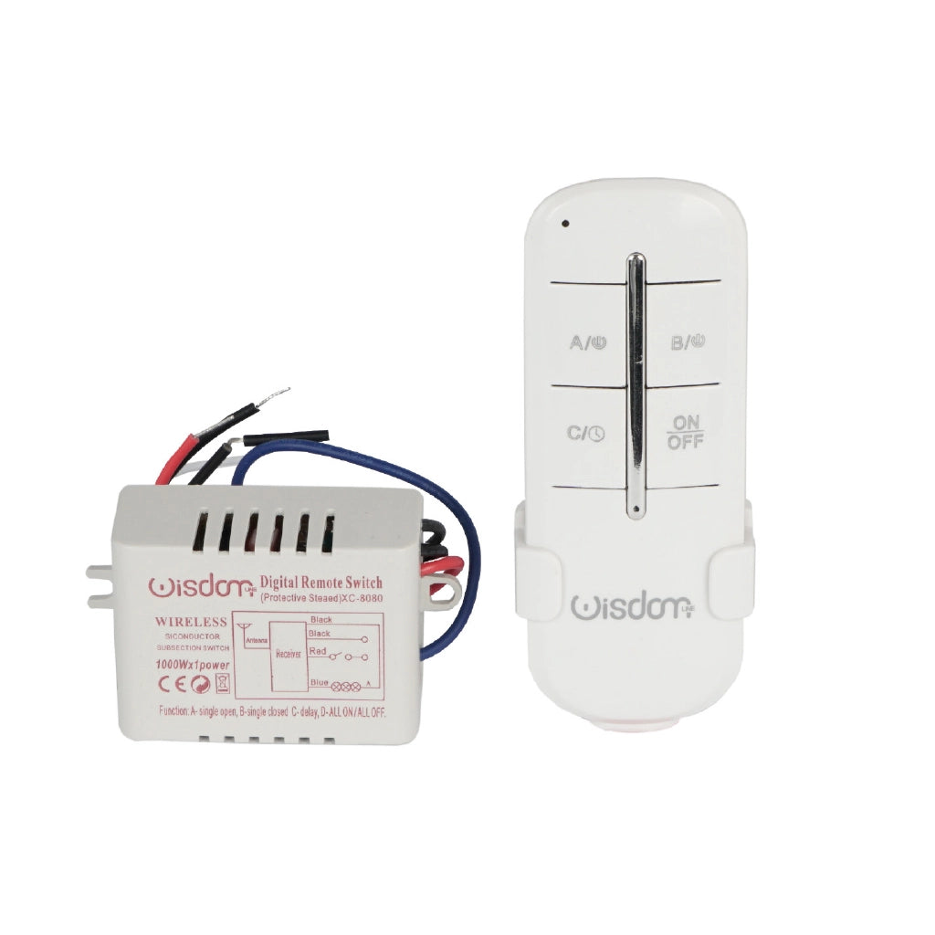 Centralina telecomando ad 1 canale per controllo luci wireless