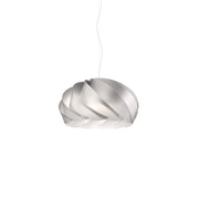 Sospensione Moderna Half Globe Polilux ® Argento E Metallo Cromo 1 Luce E27