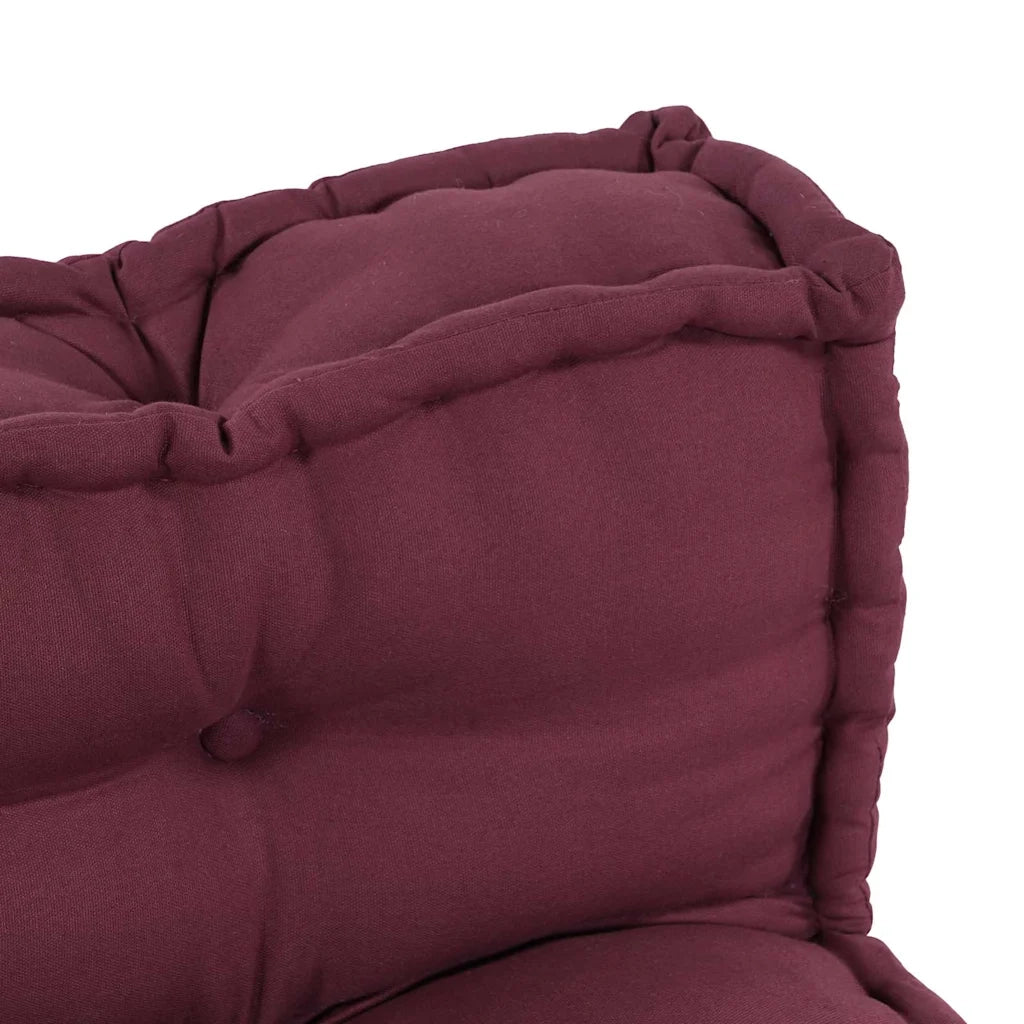 Cuscino per Divano Pallet 2 pz Tessuto Bordeaux 4019087