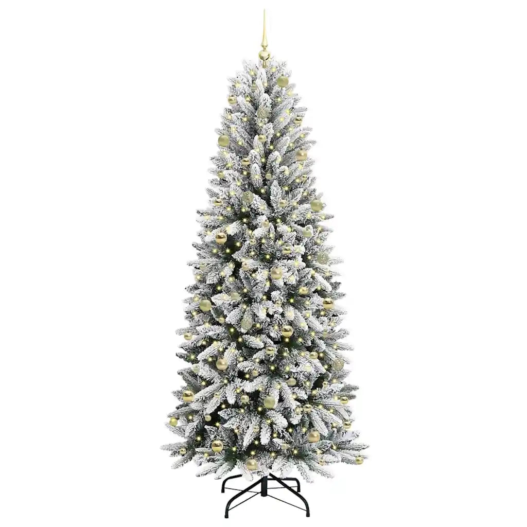 Albero di Natale artificiale con 300 LED Bianco 240 cm