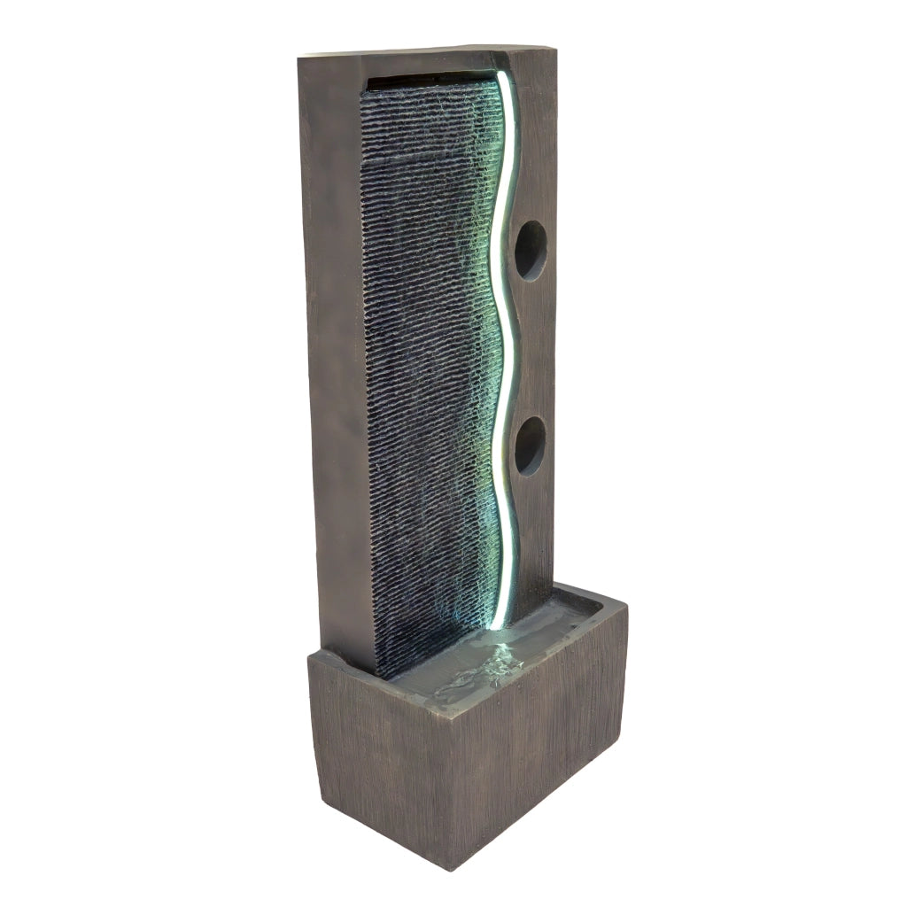 Fontana da Giardino Elettrica con LED e Cascata – Harmony Falls