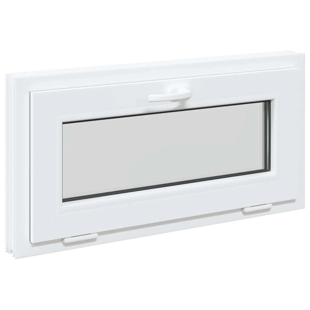 Finestra per Soffitta RISOR 80 x 40 cm PVC e Vetro Bianco CFW1832387