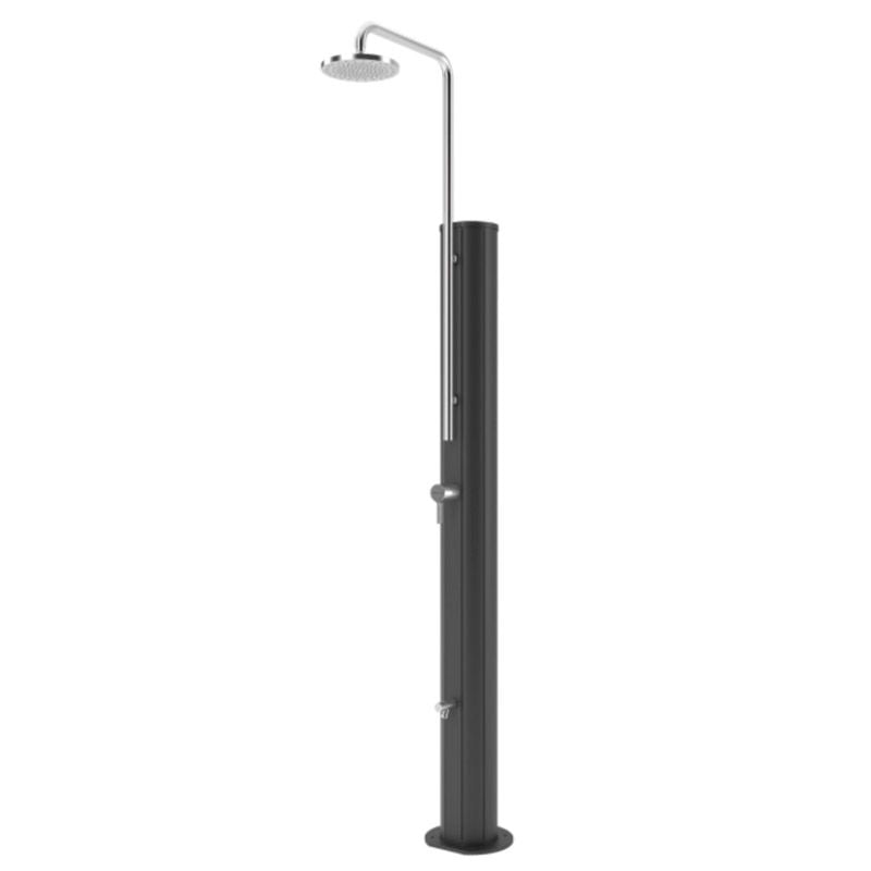 Doccia solare piscina con lavapiedi CHROME in acciaio 304 Astralpool - Doccia Solare Piscina Con Lavapiedi Chrome In Acciaio 304 Astralpool   Antracite - Rame Colore: Acciaio