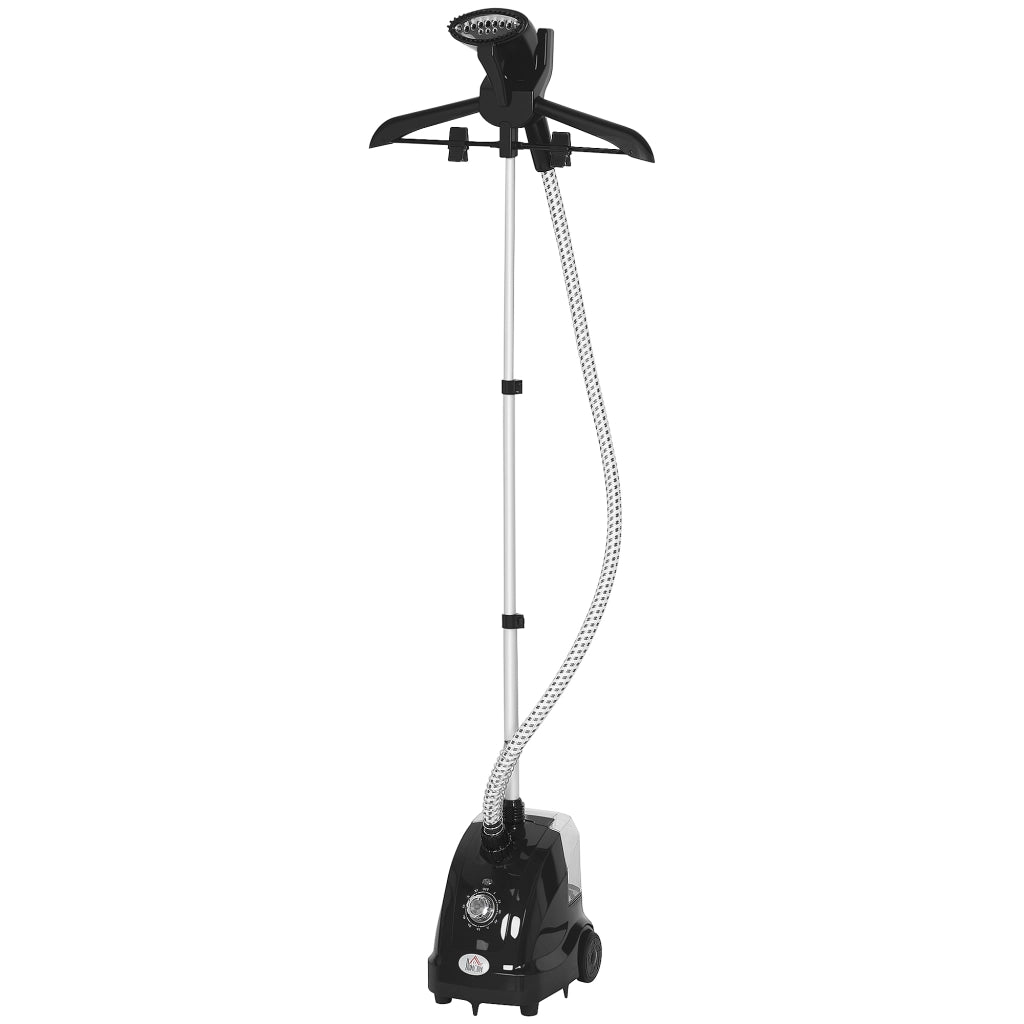 Stiratrice Verticale a Vapore ¨C Xylo ¨C 1.4L, Asta Estendibile, Nero