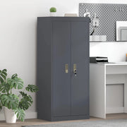 Armadio Antracite 60 x 40 x 140 cm Acciaio
