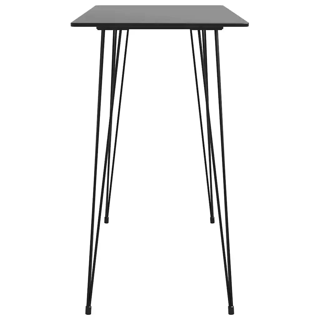 Set da Bar 5 pz Nero e Grigio 3057377