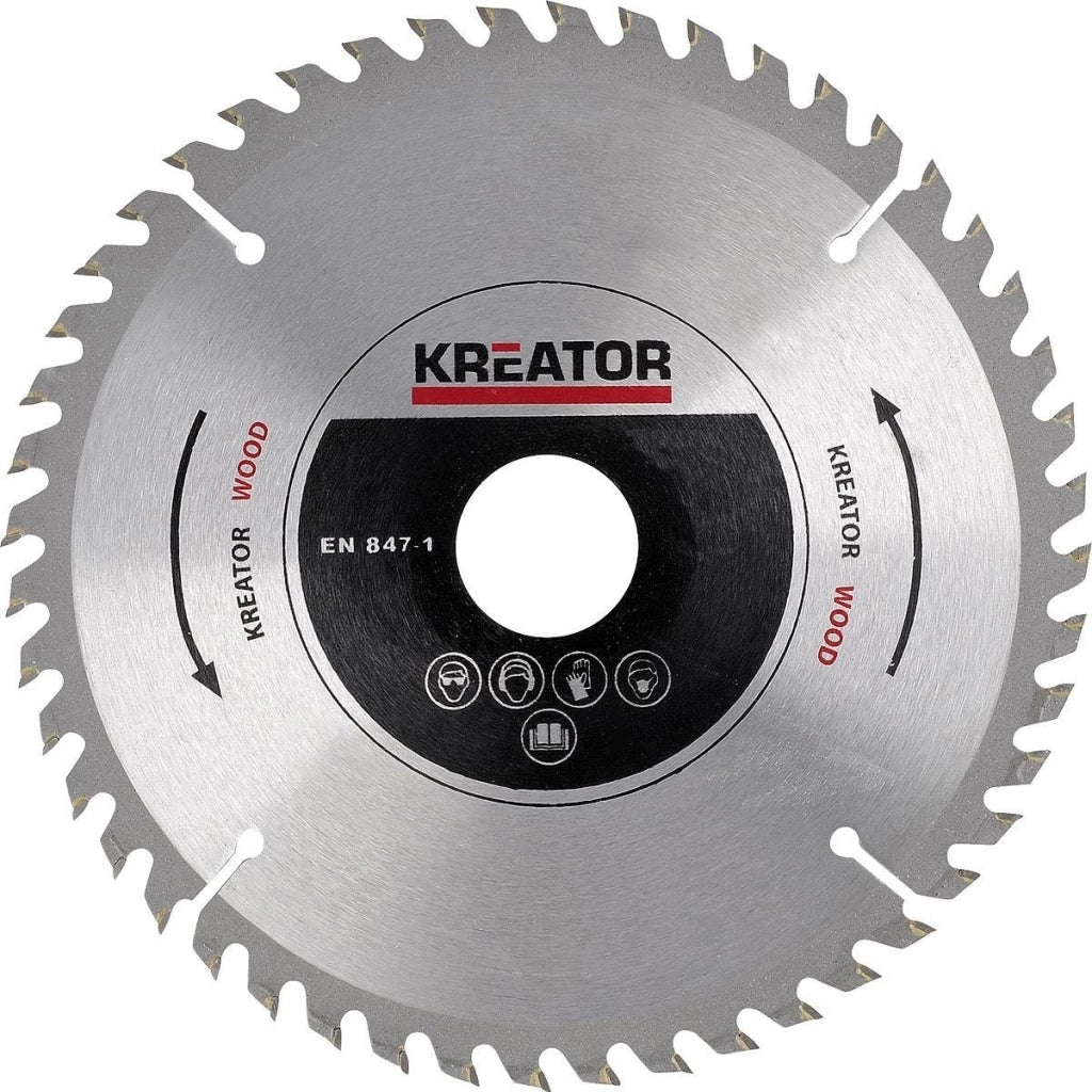 Lama a Disco per Legno 254 mm 48 Denti Kreator – KRT021351