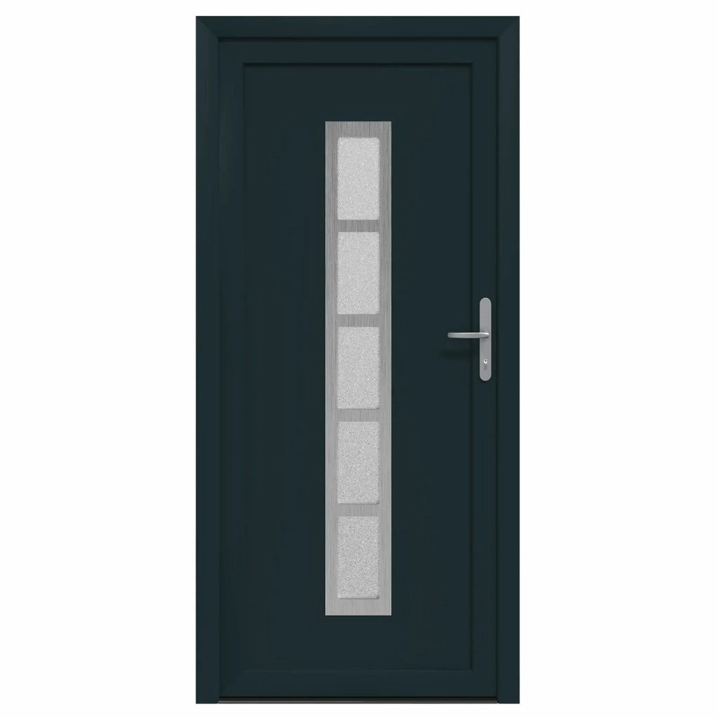 Porta Frontale Antracite 98 x 208 cm PVC 3445725