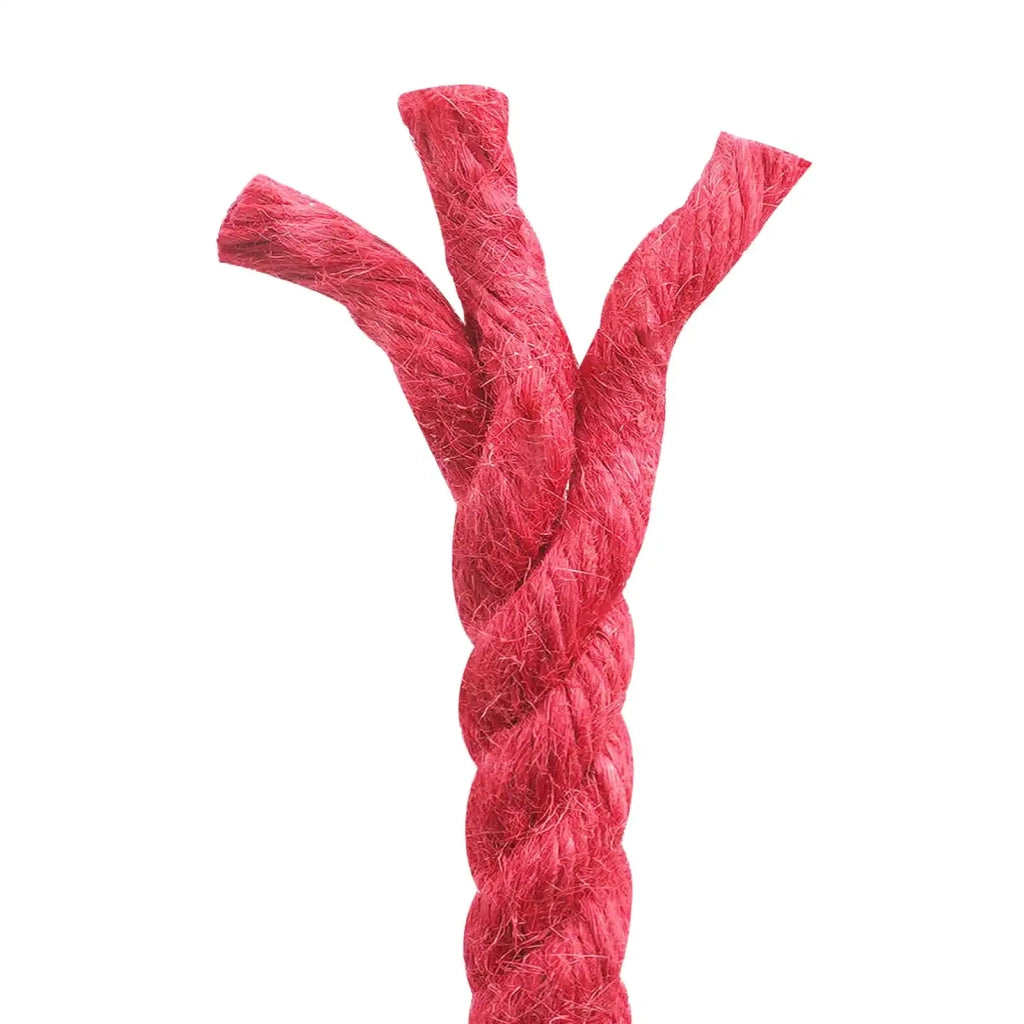Corda di Juta 12 mm Rosso 100% juta Tossa 42011716