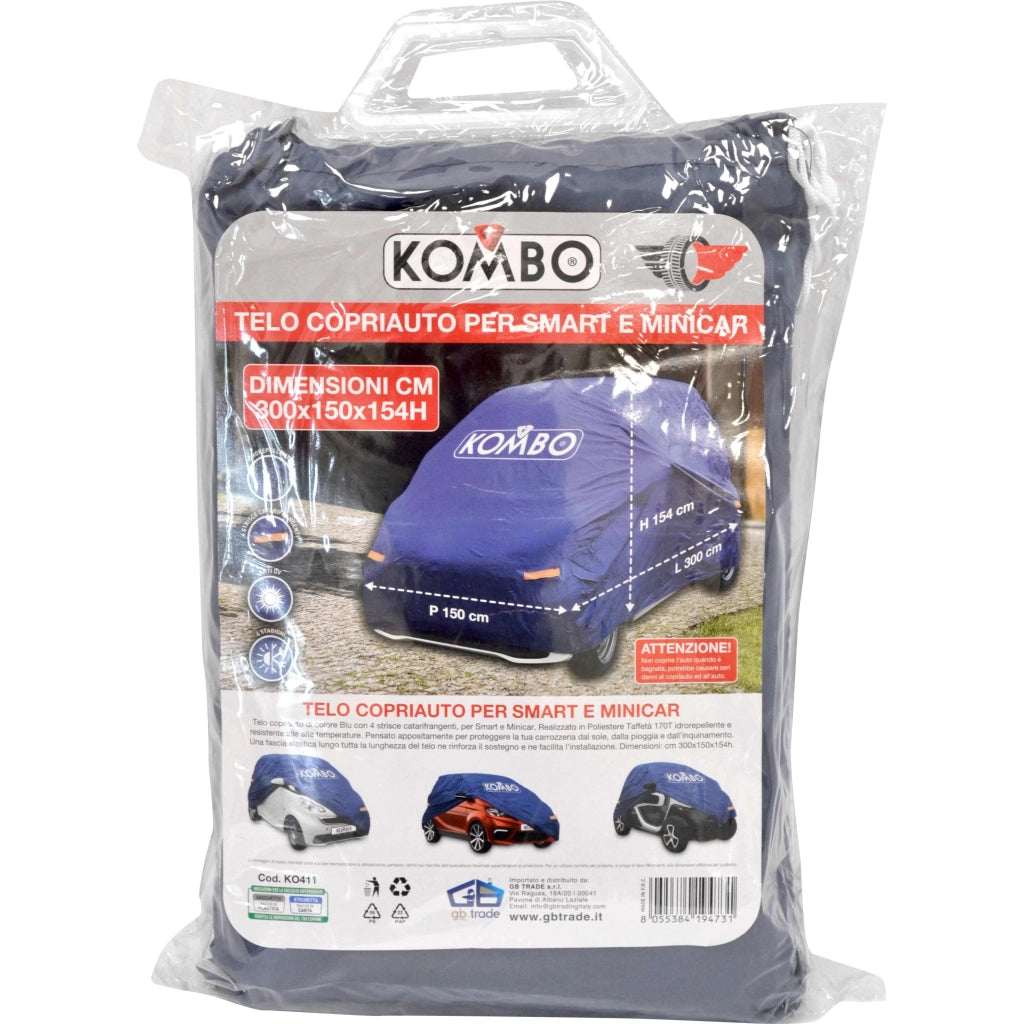 Telo copri auto per smart/minicar