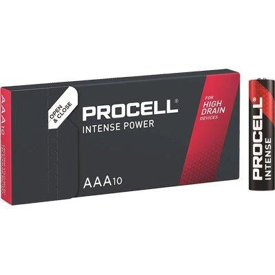 PILA MINI STILO AAA PROCELL INTENSE DURACELL - VOLT 1,5 CF=PZ 10- 10 confezioni
