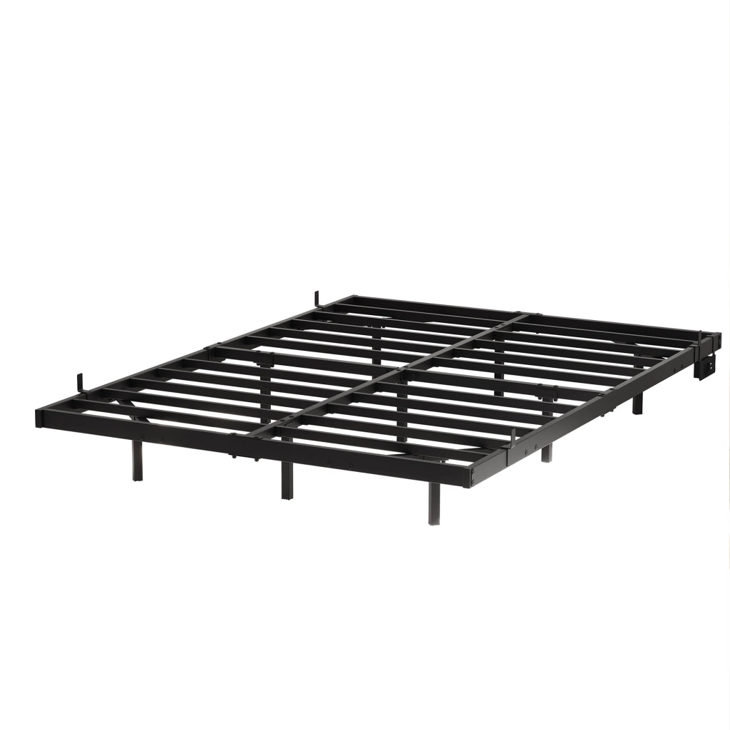 letto a sospensione metallo nero 140 x 200 cm