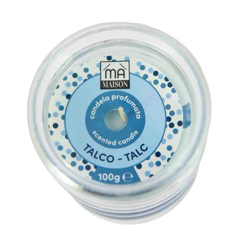MA MAISON CANDELA PROFUMATA FRAGRANZA TALCO100GR