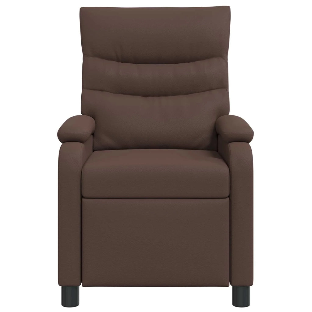 Divano Sedia-Poltrona Massaggiante Marrone Similpelle 961066